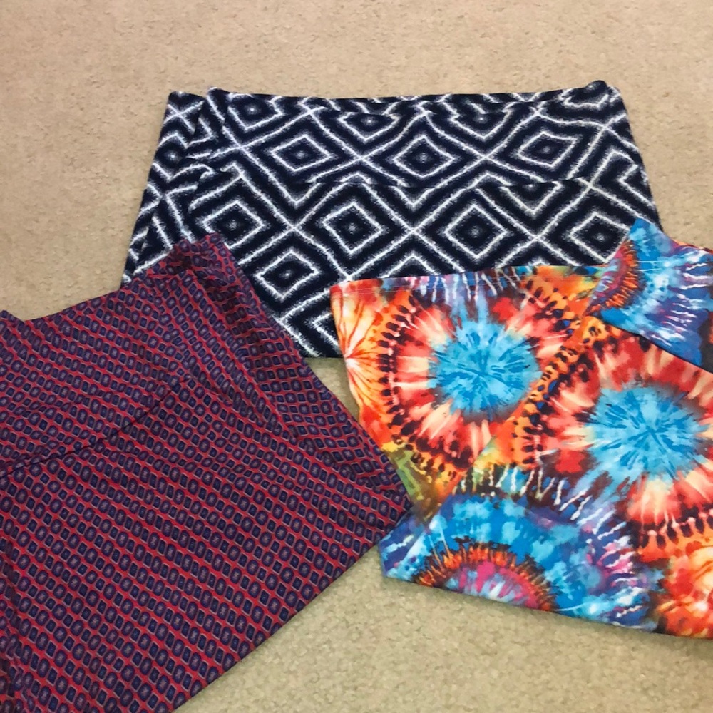 Two azure and one Cassie skirt.